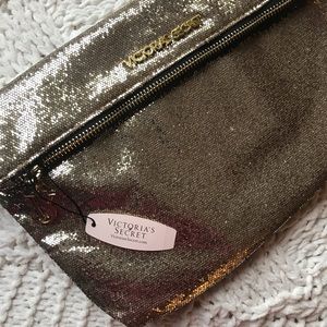 Victoria’s Secret Makeup Bag - Gold